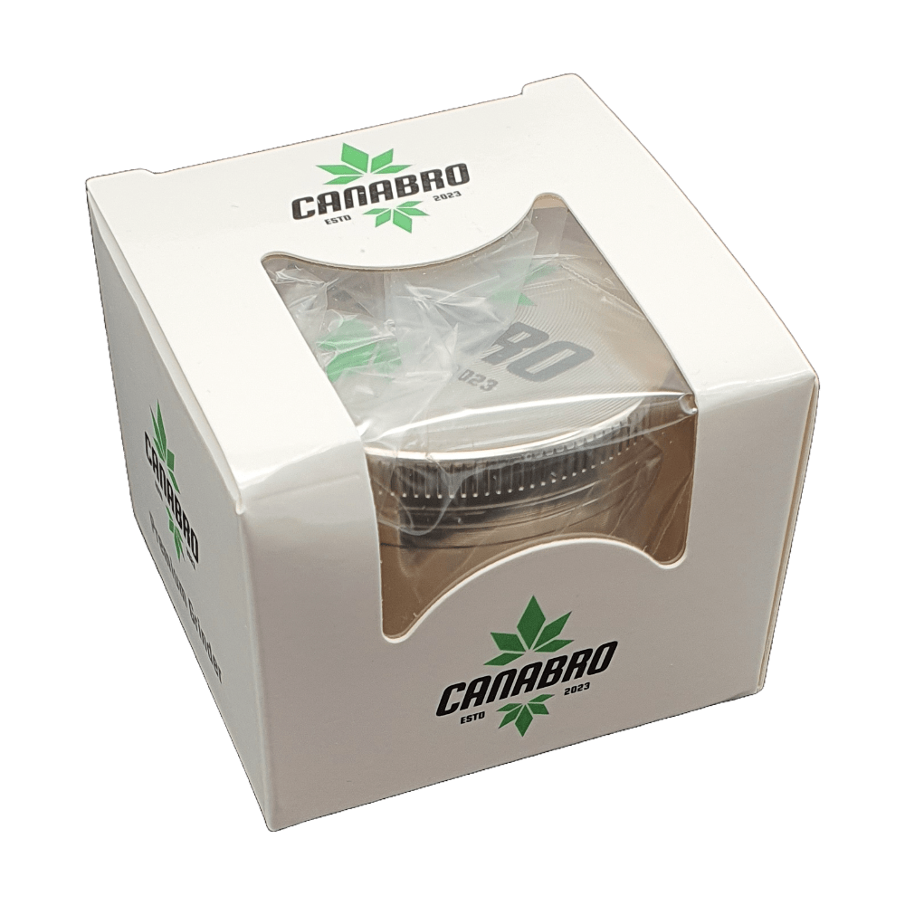 Premium Grinder (50 mm) 4 - teiliges Kompakt - Set - Canabro